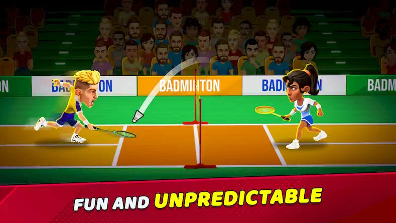 Скачать Badminton Clash 3D [МОД/Взлом Бесконечные монеты] на Андроид