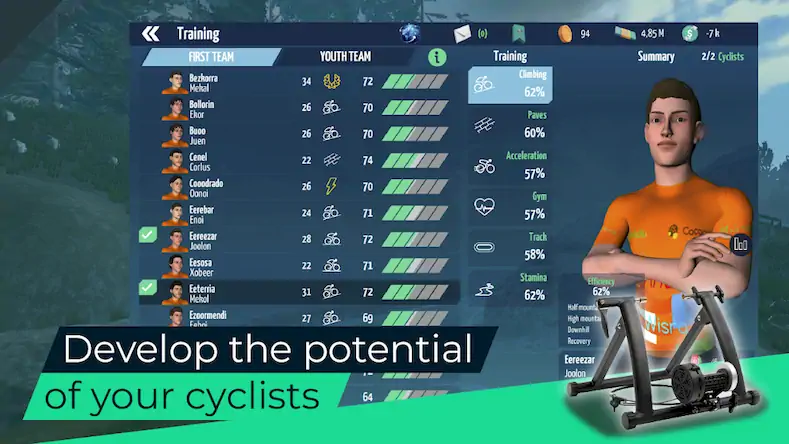 Скачать Live Cycling Manager 2023 [МОД/Взлом Бесконечные монеты] на Андроид