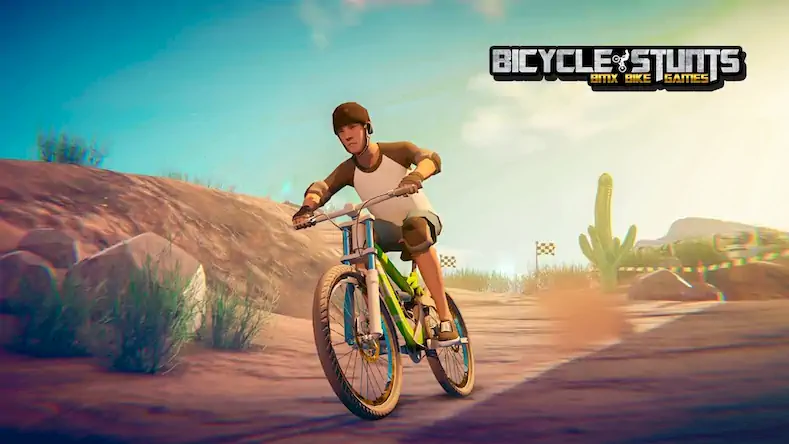Скачать Велосипедные игры BMX [МОД/Взлом Много денег] на Андроид