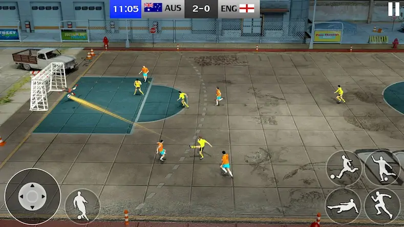 Скачать Street Football Kick Games [МОД/Взлом Бесконечные деньги] на Андроид