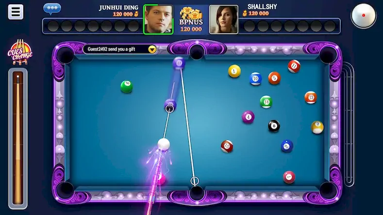 Скачать 8 Ball Blitz - Billiards Games [МОД/Взлом Бесконечные деньги] на Андроид