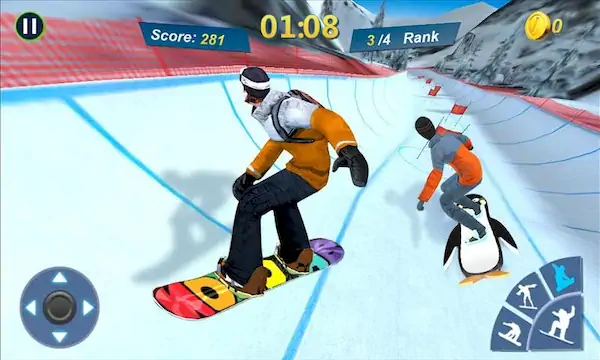 Скачать Snowboard Master 3D [МОД/Взлом Бесконечные монеты] на Андроид