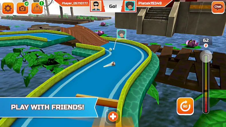 Скачать Mini Golf 3D Multiplayer Rival [МОД/Взлом Unlocked] на Андроид