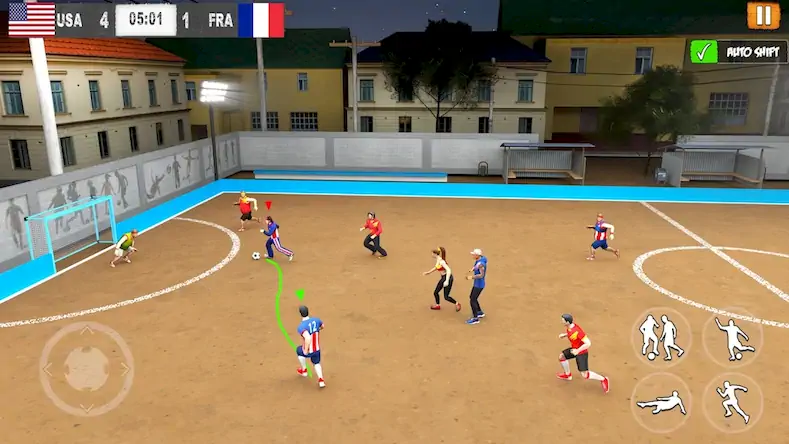 Скачать Street Football: Futsal Games [МОД/Взлом Unlocked] на Андроид