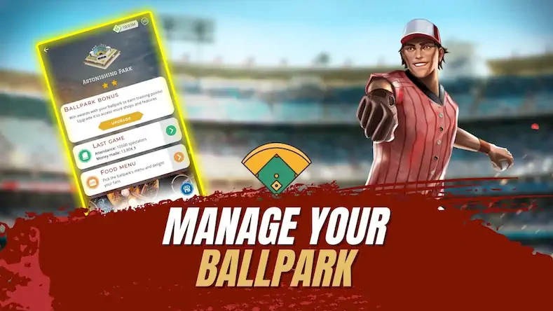 Скачать Astonishing Baseball Manager [МОД/Взлом Unlocked] на Андроид