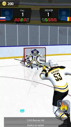Скачать Hockey Game Stars 3D [МОД/Взлом Бесконечные монеты] на Андроид
