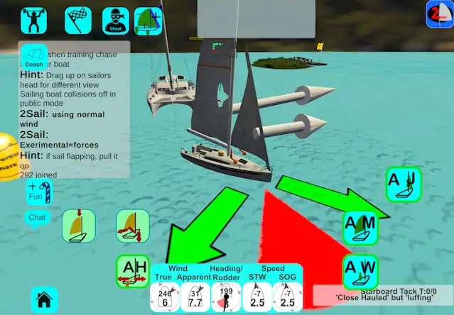 Скачать 2Sail Sailing Simulator [МОД/Взлом Бесконечные монеты] на Андроид