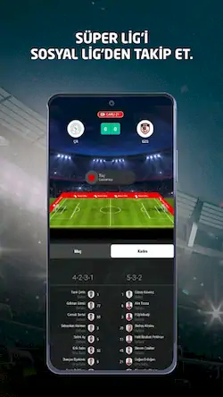 Скачать Sosyal Lig - Futbol Oyunu [МОД/Взлом Много денег] на Андроид