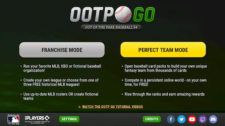 Скачать OOTP Baseball Go 24 [МОД/Взлом Бесконечные монеты] на Андроид