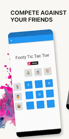 Скачать Footy tic tac toe [МОД/Взлом Много денег] на Андроид