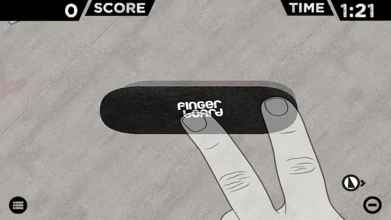 Скачать Fingerboard HD Skateboarding [МОД/Взлом Много монет] на Андроид