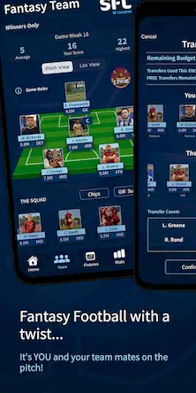 Скачать SFL Fantasy Football [МОД/Взлом Меню] на Андроид