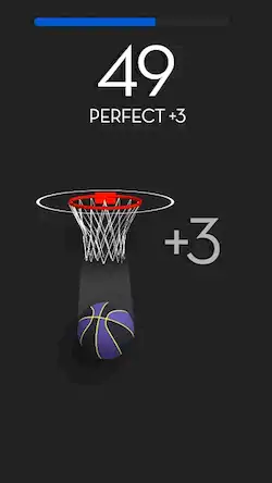 Скачать Dunk Stroke - 3D-баскетбольная [МОД/Взлом Бесконечные монеты] на Андроид
