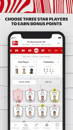 Скачать Bundesliga Fantasy Manager [МОД/Взлом Меню] на Андроид