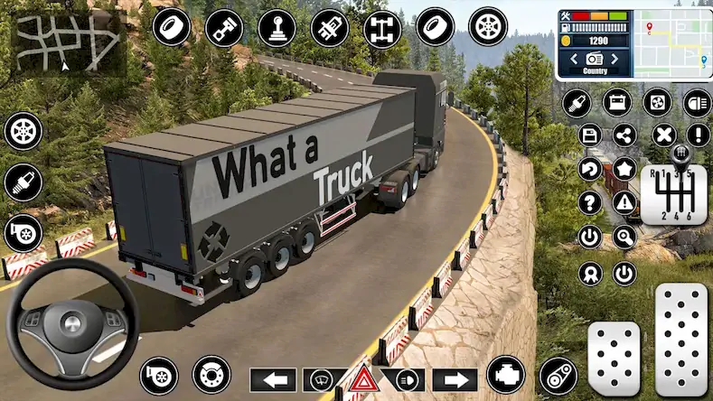 Скачать Cargo Delivery Truck Games 3D [МОД/Взлом Бесконечные монеты] на Андроид