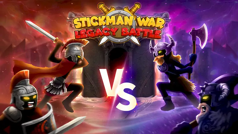Скачать Stickman Battle War [МОД/Взлом Много денег] на Андроид