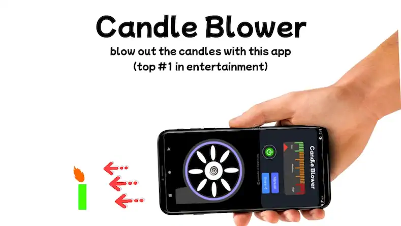 Скачать Blower - Candle Blower Lite [МОД/Взлом Разблокированная версия] на Андроид