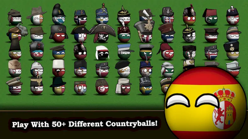 Скачать Countryball: Европа 1890 [МОД/Взлом Меню] на Андроид