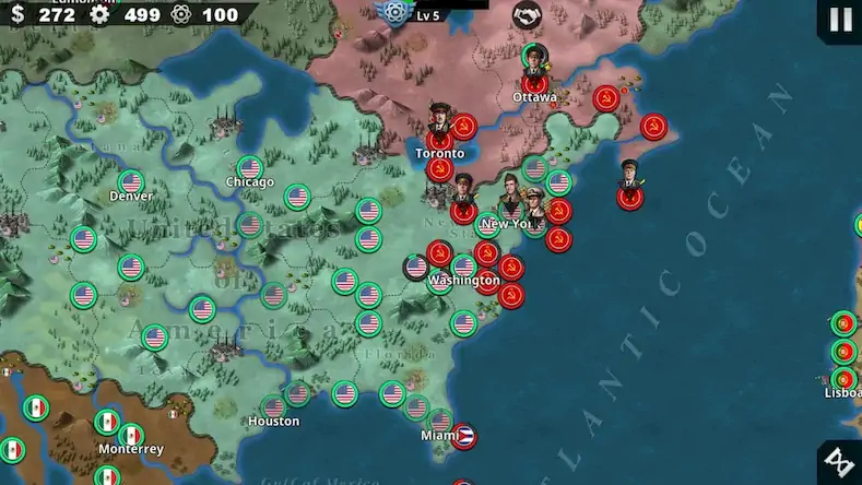 Скачать World Conqueror 4-WW2 Strategy [МОД/Взлом Unlocked] на Андроид