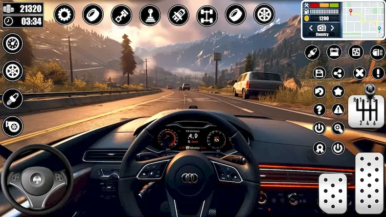 Скачать Real Car Driving School Games [МОД/Взлом Много денег] на Андроид