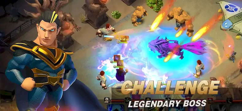 Скачать Clash of Legends:Heroes Mobile [МОД/Взлом Меню] на Андроид