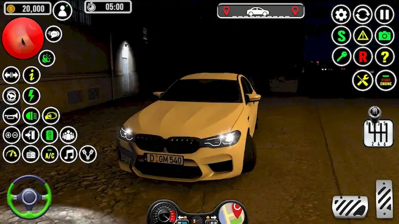 Скачать Modern Car Driving : Car Games [МОД/Взлом Много монет] на Андроид