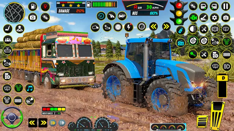 Скачать Реальный трактор ферма игра 3d [МОД/Взлом Unlocked] на Андроид