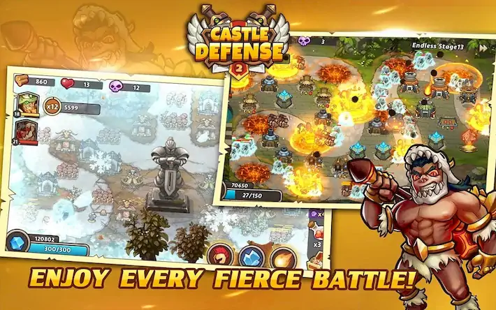 Скачать Castle Defense 2 [МОД/Взлом Разблокированная версия] на Андроид