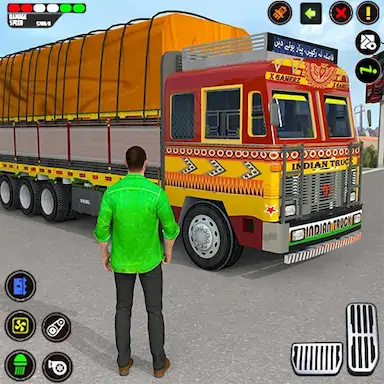 Скачать Indian Truck Drive Truck Games [МОД/Взлом Много монет] на Андроид