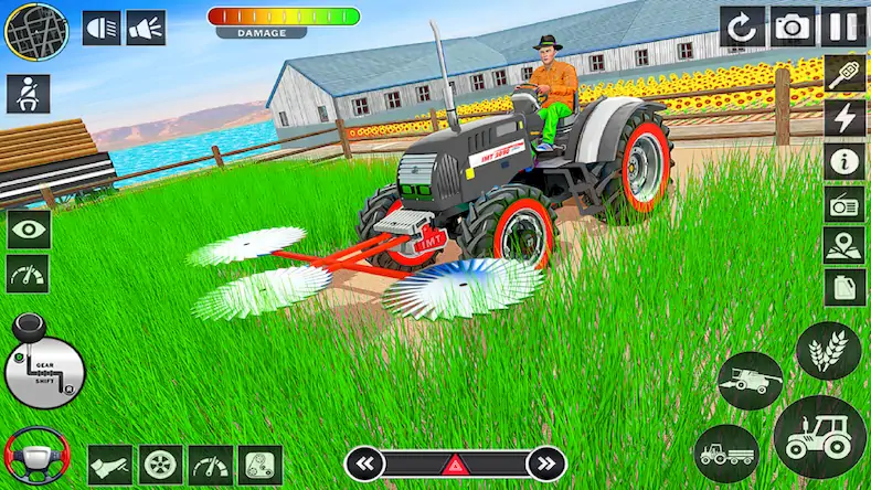 Скачать Big Tractor Farming Simulator [МОД/Взлом Много денег] на Андроид