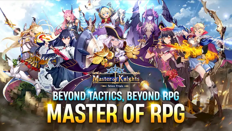 Скачать Master of Knights- Tactics RPG [МОД/Взлом Бесконечные монеты] на Андроид