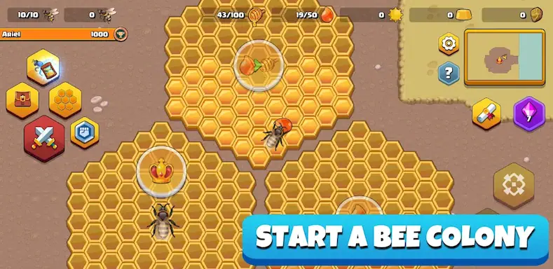 Скачать Pocket Bees: Colony Simulator [МОД/Взлом Меню] на Андроид