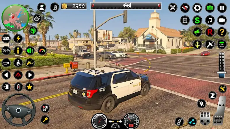 Скачать полиция машина симулятор игра [МОД/Взлом Много денег] на Андроид
