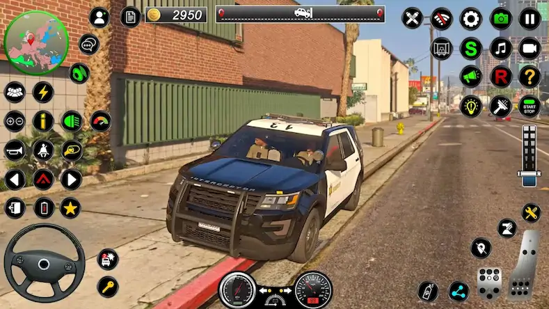 Скачать полиция машина симулятор игра [МОД/Взлом Много денег] на Андроид
