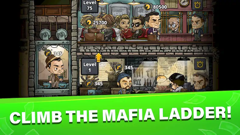 Скачать Idle Mafia Manager: Tycoon Sim [МОД/Взлом Бесконечные монеты] на Андроид