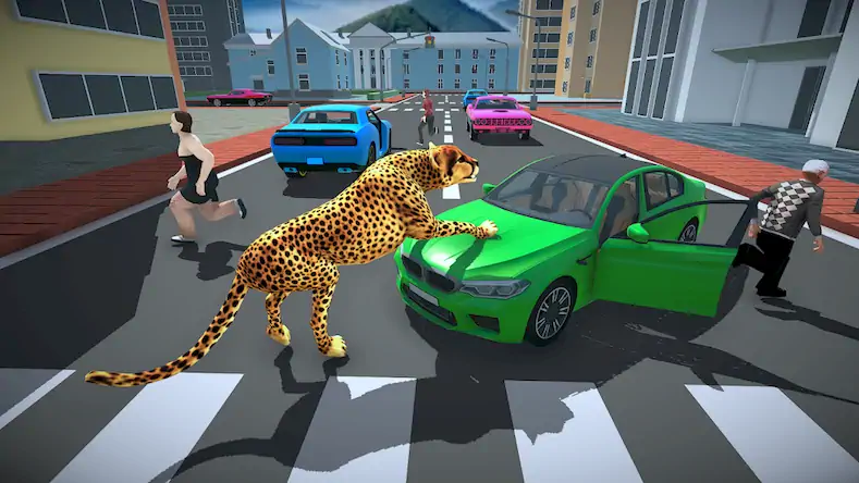 Скачать Lion Cheetah Family Simulator [МОД/Взлом Unlocked] на Андроид