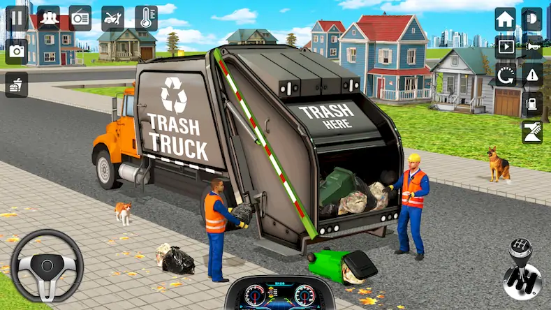 Скачать мусора грузовик Водитель симул [МОД/Взлом Много денег] на Андроид