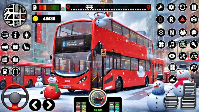 Скачать Bus Driving Sim- 3D Bus Games [МОД/Взлом Меню] на Андроид