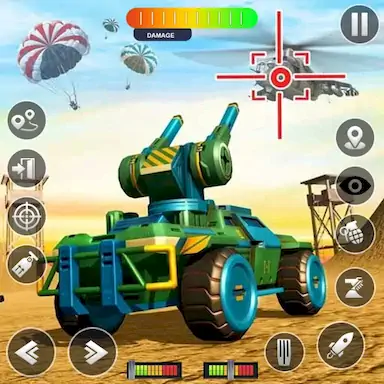 Скачать Tank Battle 3D War Tanks Game [МОД/Взлом Unlocked] на Андроид