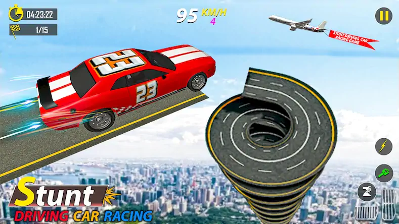 Скачать Car stunt driving game 3d race [МОД/Взлом Бесконечные монеты] на Андроид
