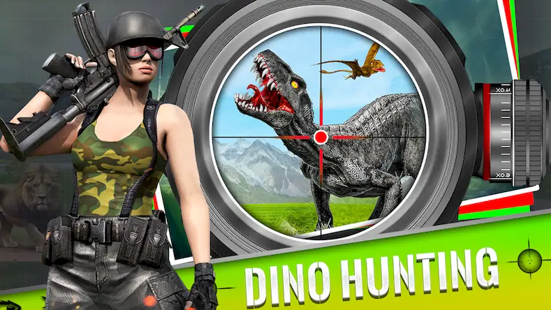 Скачать Wild Dinosaur Hunter Zoo Games [МОД/Взлом Разблокированная версия] на Андроид