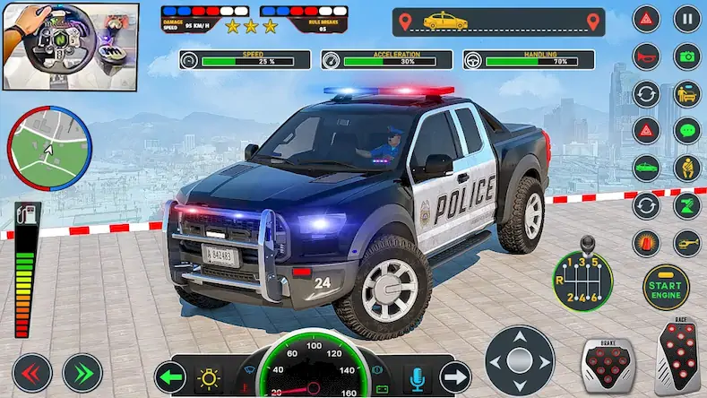 Скачать Police Car Driving: Car Games [МОД/Взлом Бесконечные деньги] на Андроид