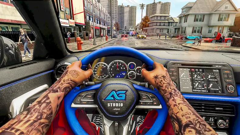 Скачать Taxi Car Driving School Sim 3D [МОД/Взлом Unlocked] на Андроид
