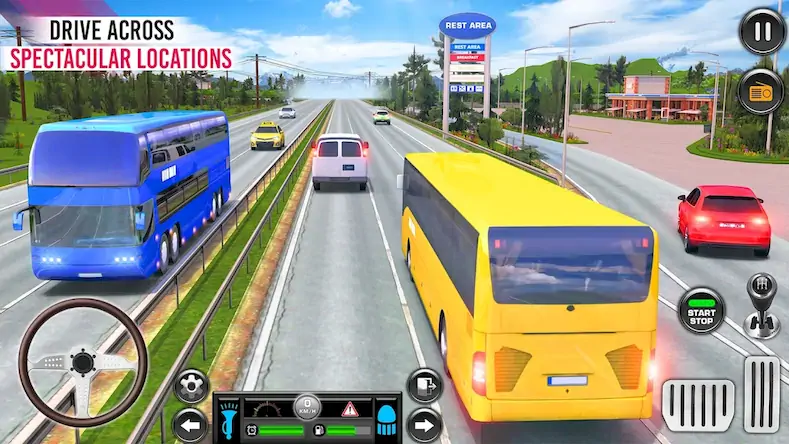 Скачать игры вождение автобуса офлайн [МОД/Взлом Много денег] на Андроид