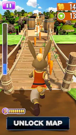 Скачать Cute Pet Bunny Running Games 2 [МОД/Взлом Много денег] на Андроид