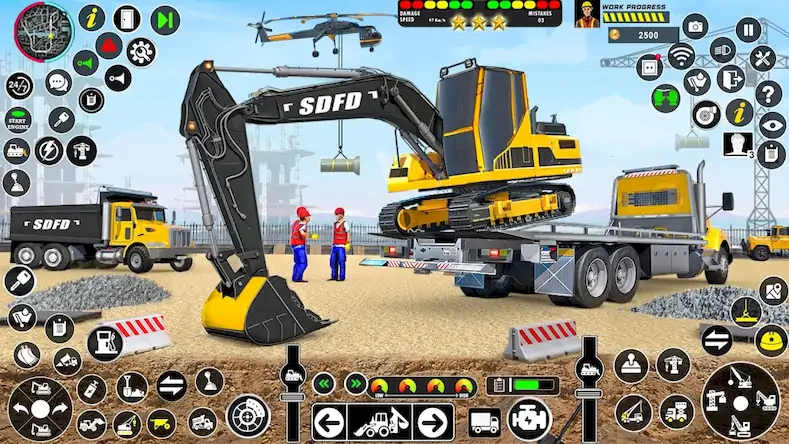 Скачать Grand Snow Excavator Simulator [МОД/Взлом Разблокированная версия] на Андроид