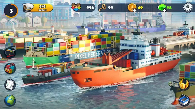 Скачать Port City: Ship Tycoon [МОД/Взлом Меню] на Андроид