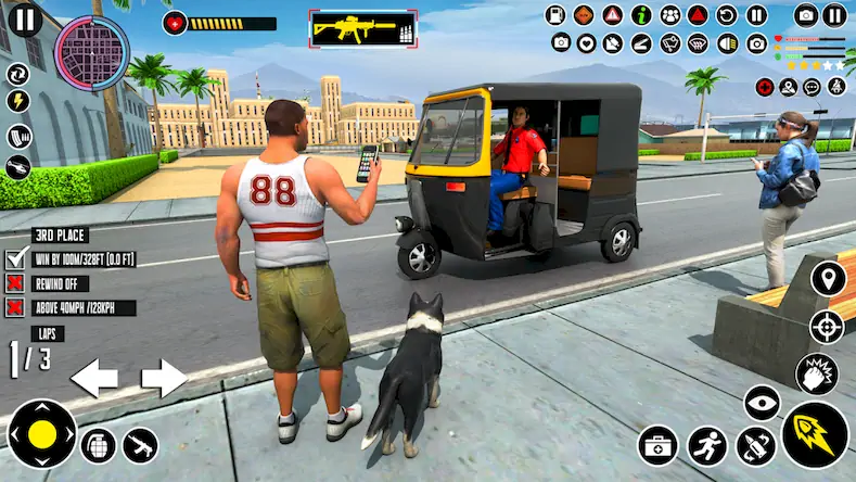 Скачать Tuk Tuk Auto Rickshaw Games 3D [МОД/Взлом Бесконечные деньги] на Андроид