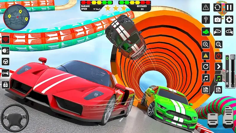 Скачать Ramp Car Stunts: GT Car Games [МОД/Взлом Бесконечные деньги] на Андроид
