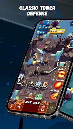 Скачать Maze Defenders - Tower Defense [МОД/Взлом Много монет] на Андроид